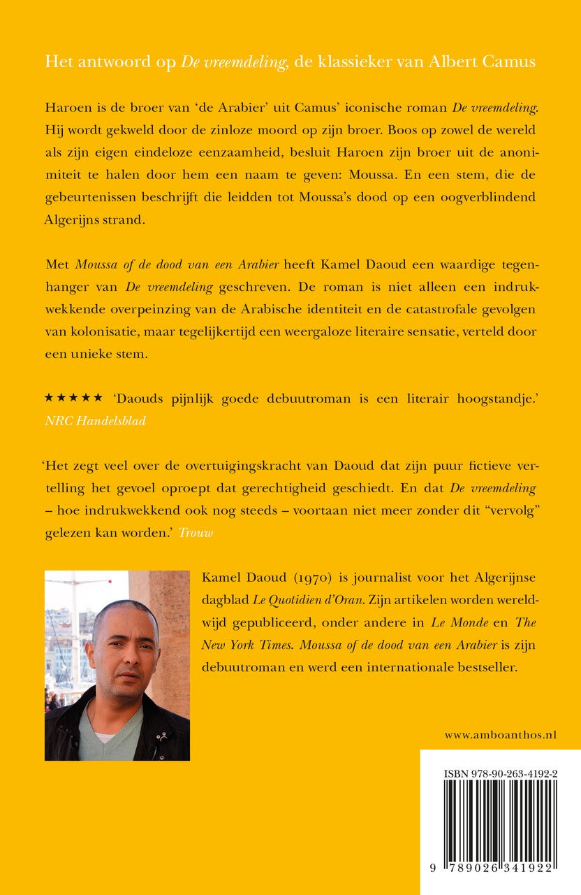 Moussa, of de dood van een Arabier (Paperback) Moussa, of de dood van een Arabier (Paperback)